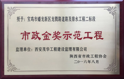陕西省*工程“长安杯”